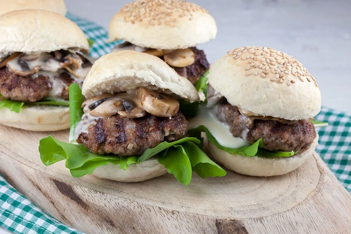 Carre d'ambre mini hamburgers