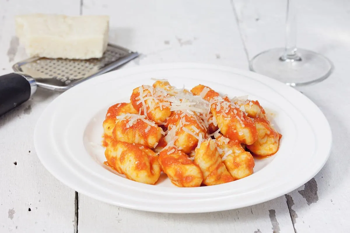 Gnocchi met tomatensaus