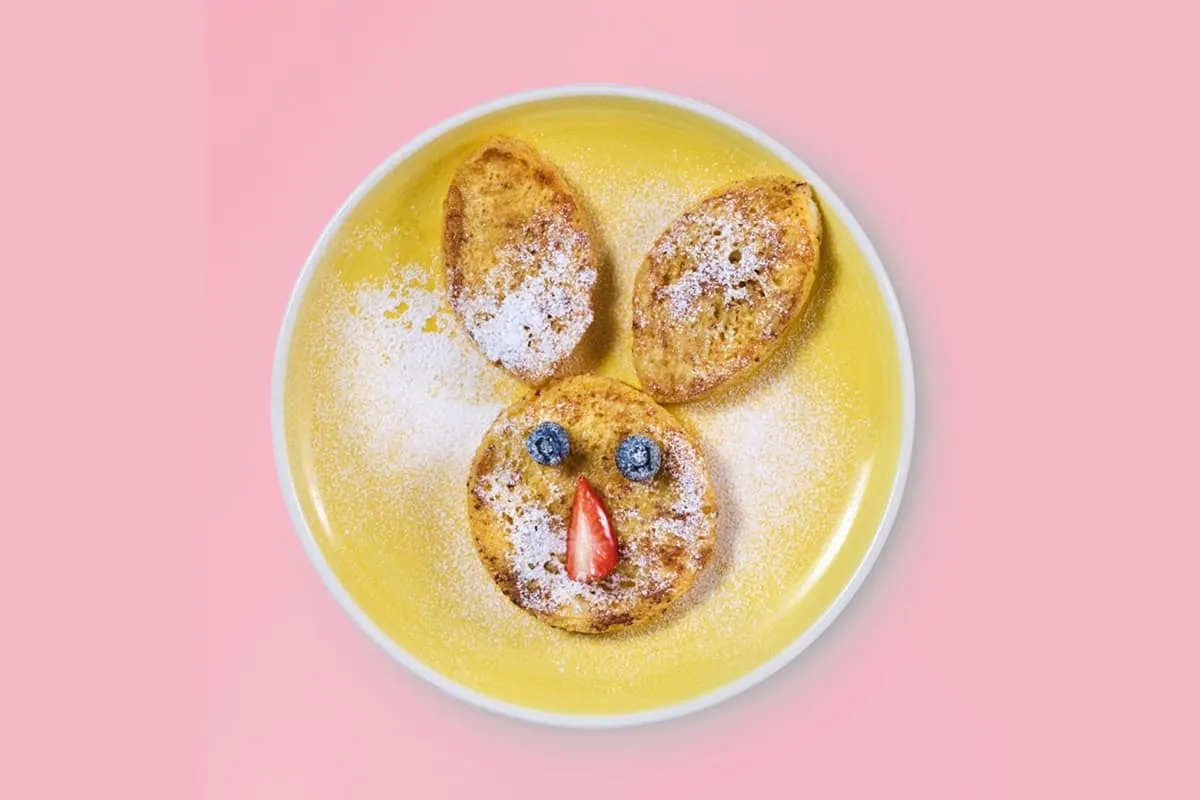 Leuk voor de kids: paashaaswentelteefjes