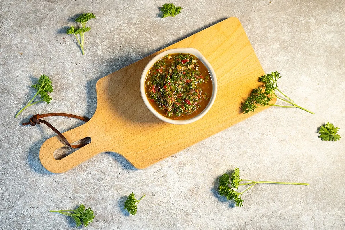 Zelf chimichurri maken