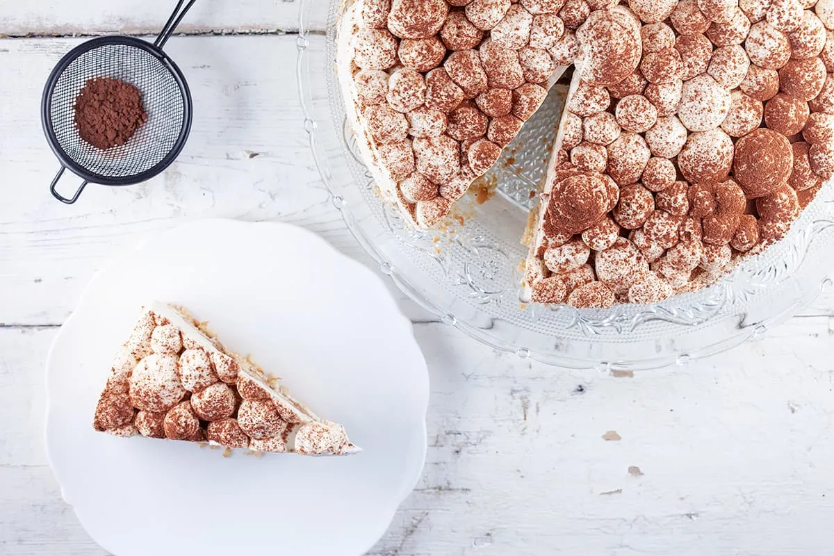Tiramisu cheesecake
