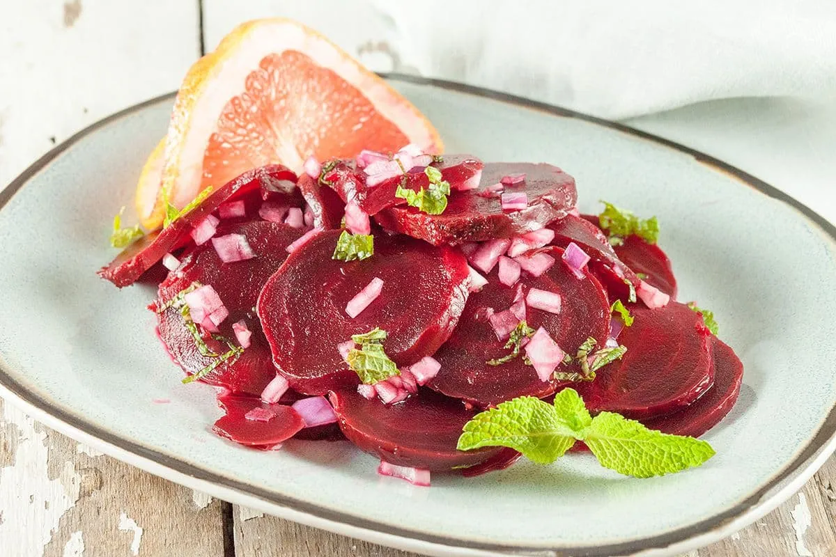 Mexicaanse rode bietensalade
