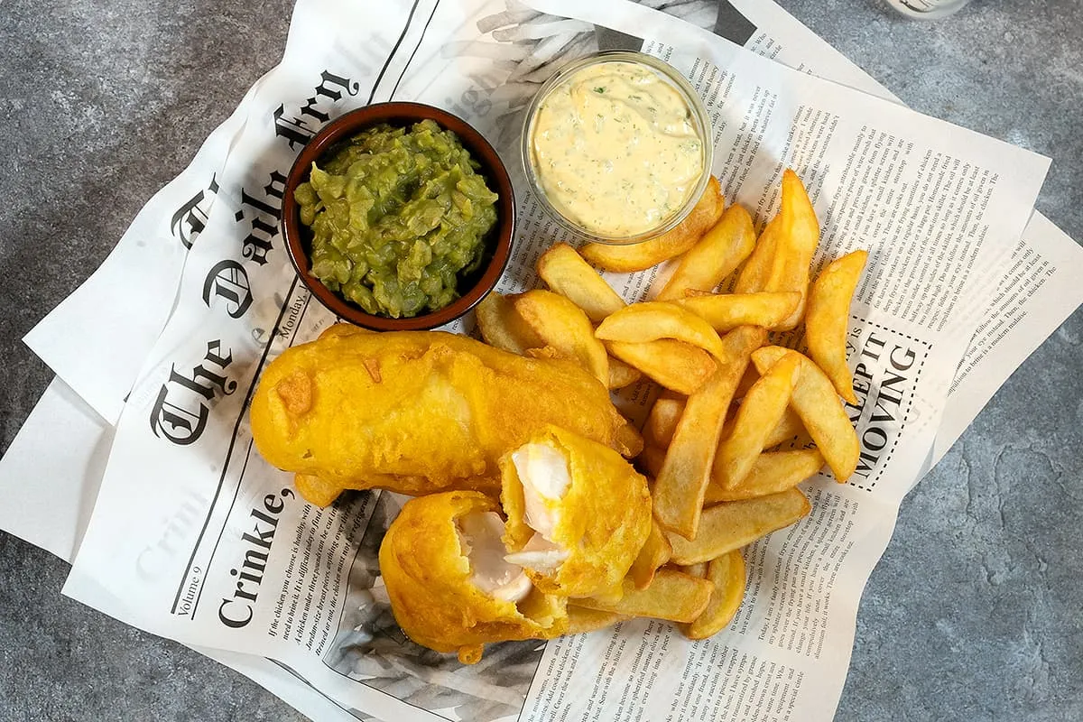 Fish and chips naar klassiek Brits recept