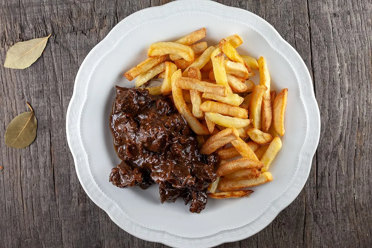 Belgisch stoofvlees met bruin bier - klassiek recept