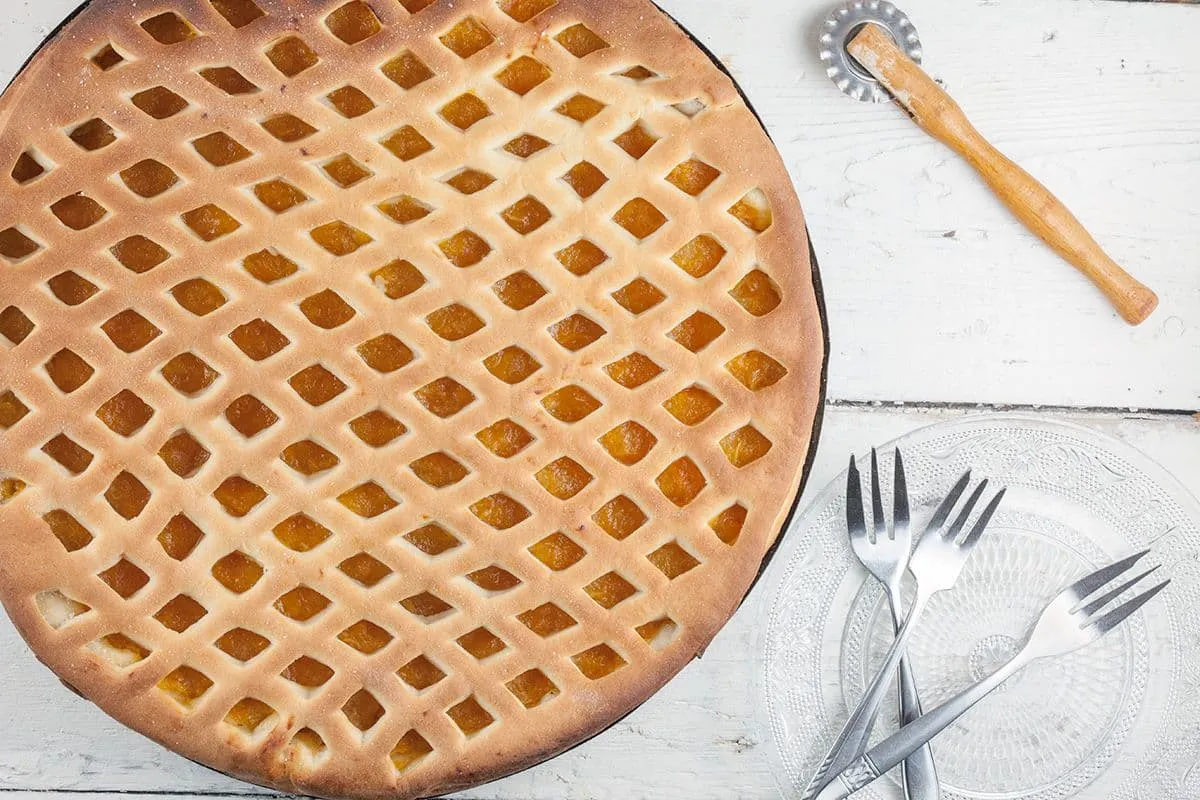 Abrikozenvlaai (Limburgs recept)
