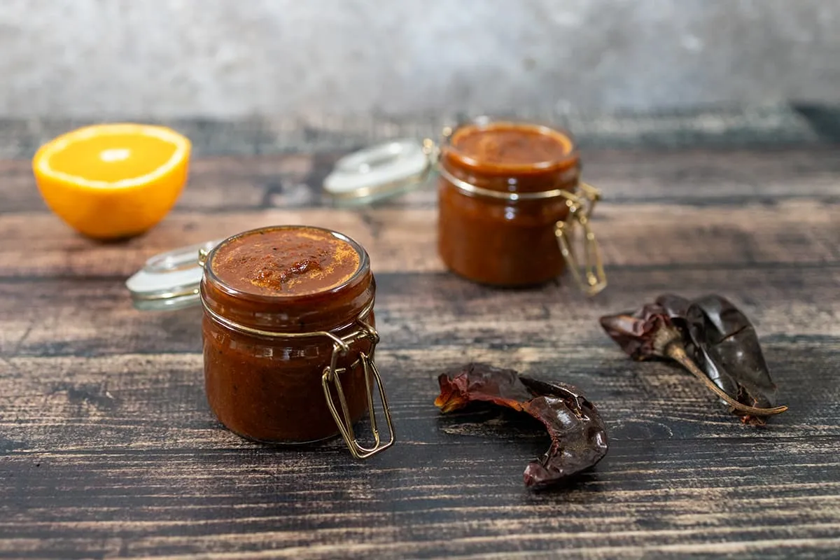 Guajillo salsa (Mexicaanse saus) - een zeer milde saus