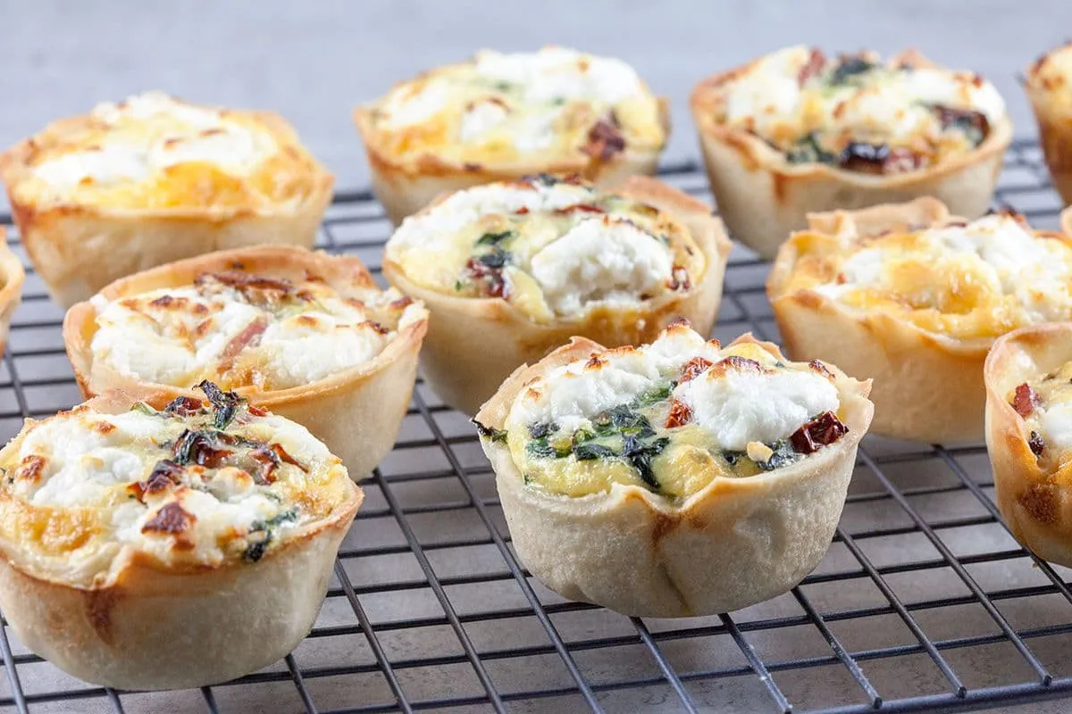 Mini quiches