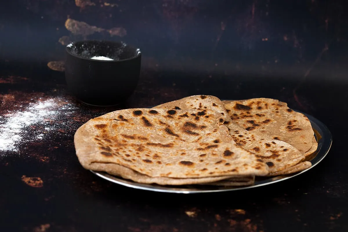Paratha - Indiaas platbrood