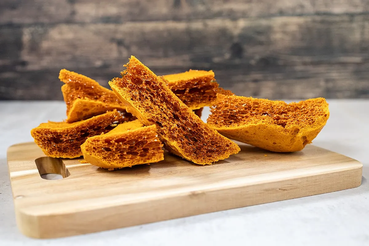 Honeycomb - een knapperige en zoete lekkernij