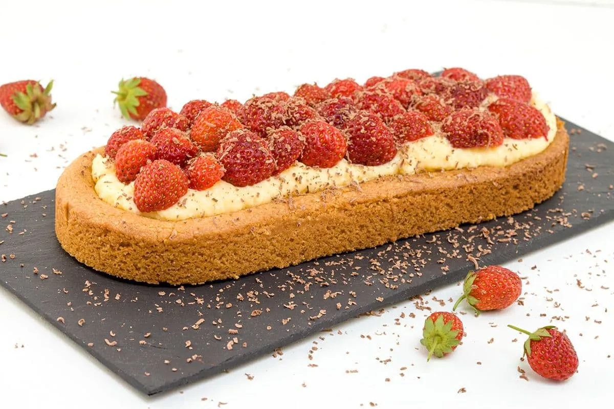 Aardbeien-advocaat slof