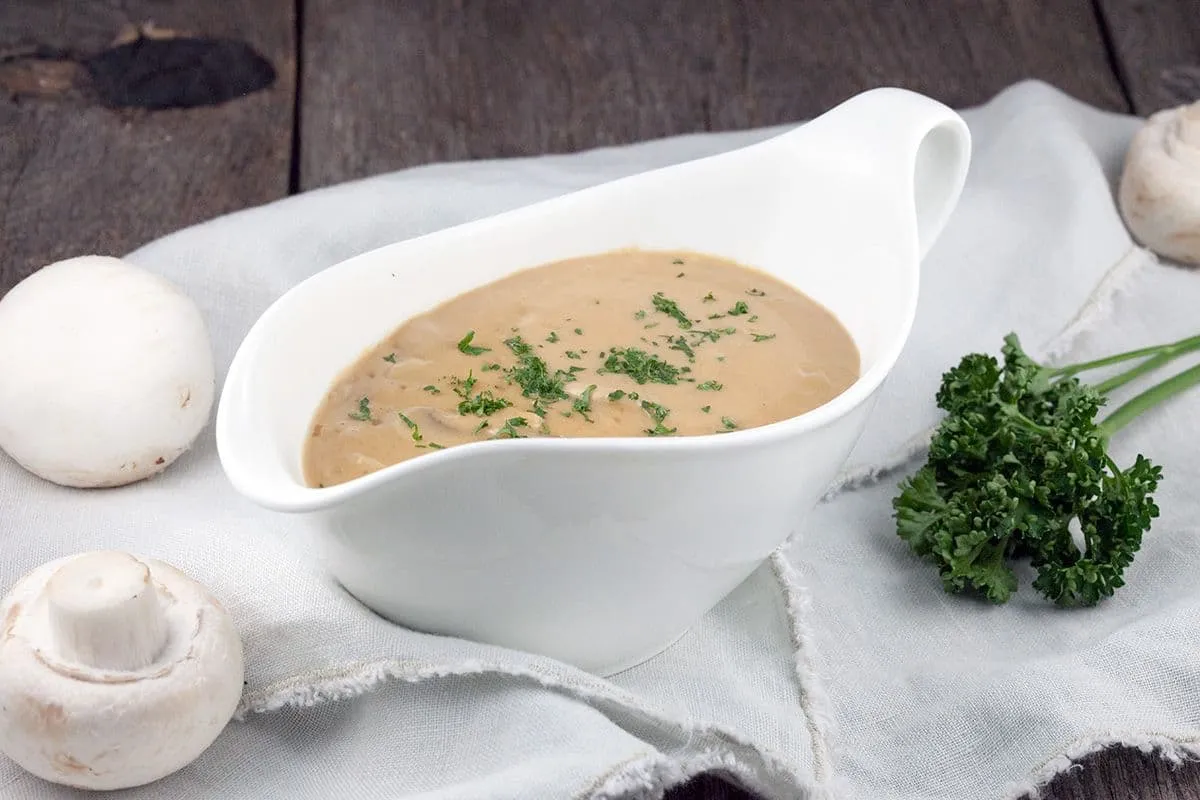 Champignonroomsaus