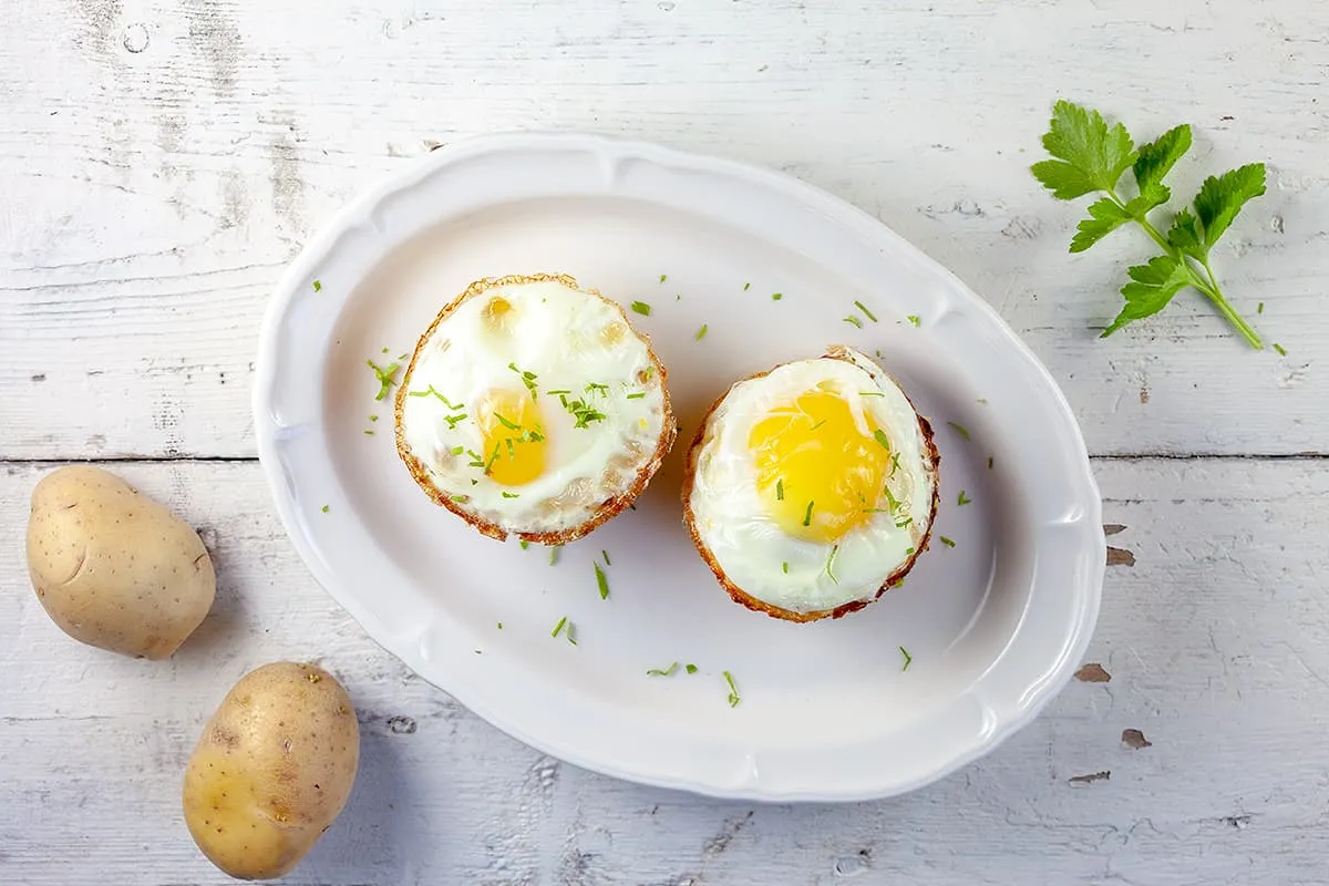 Rösti-ei muffins (vegetarisch)