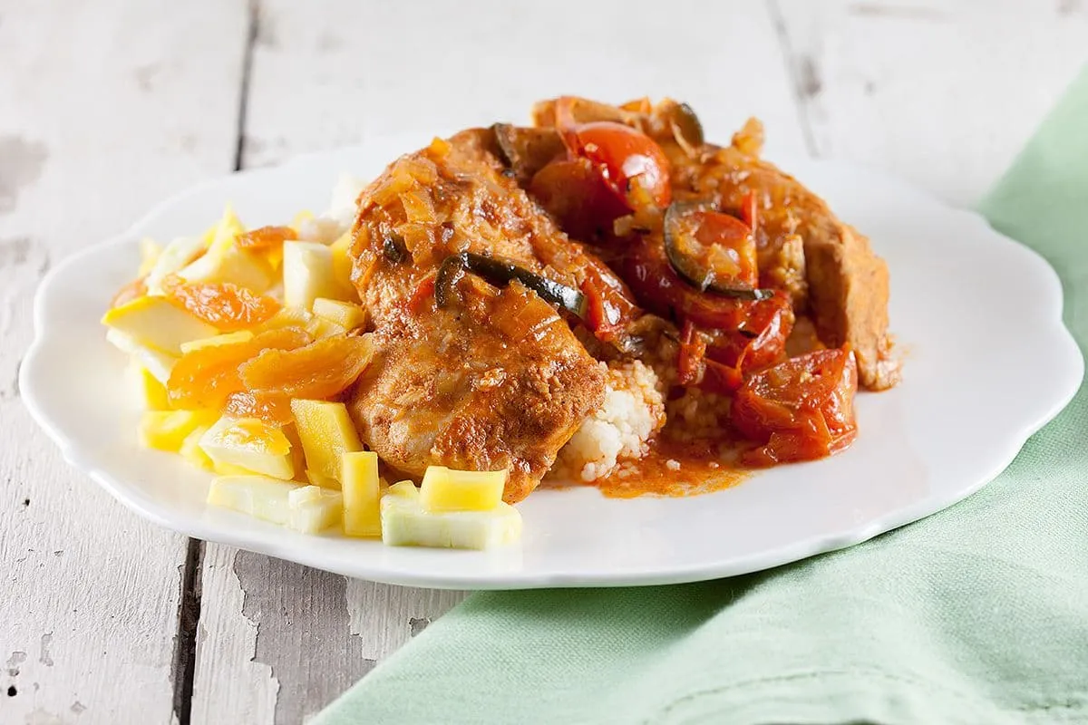 Pittige kipfilet uit de slowcooker