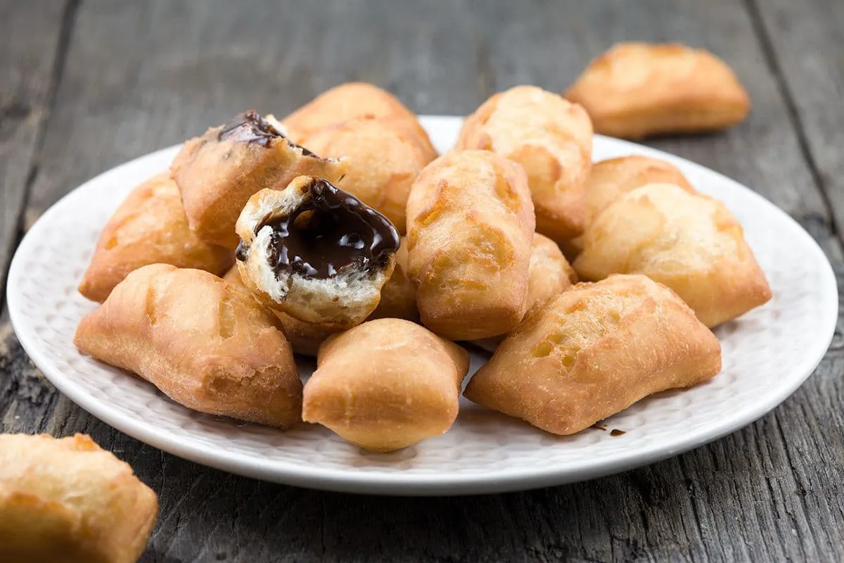 Chocolade beignets