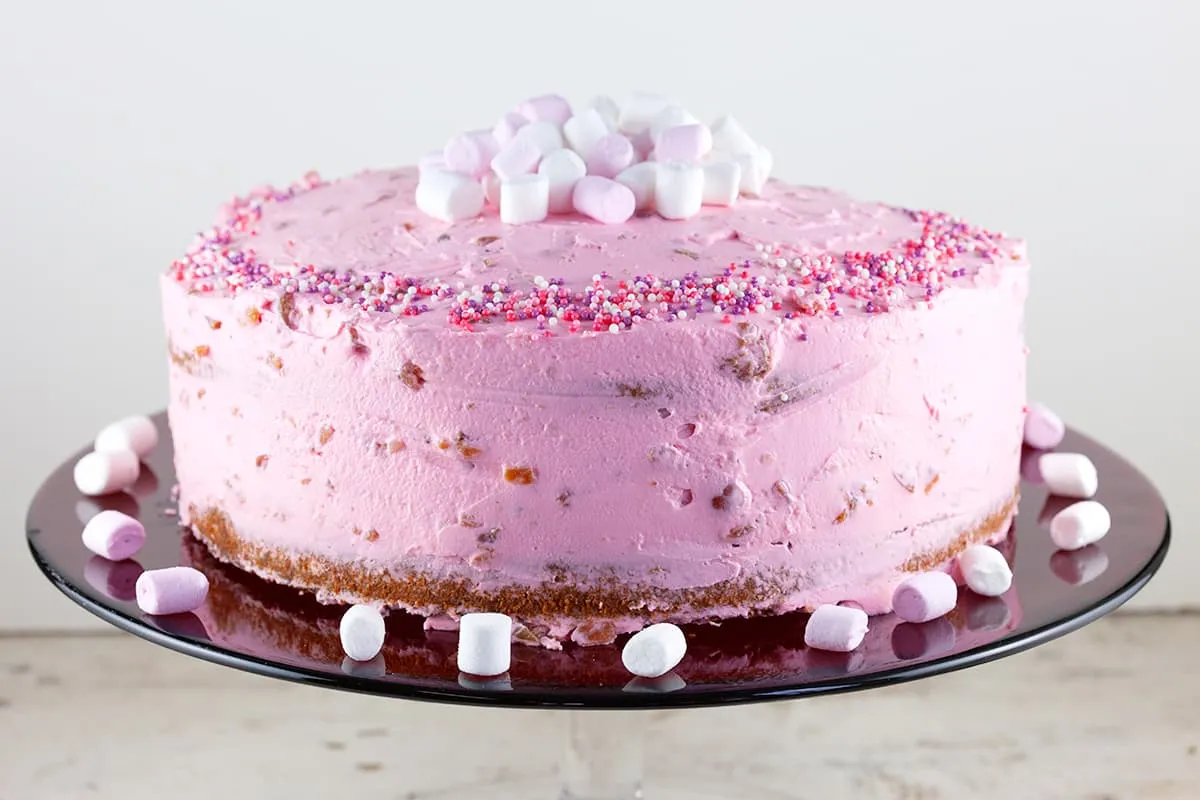 Amarena kersen en mascarpone taart