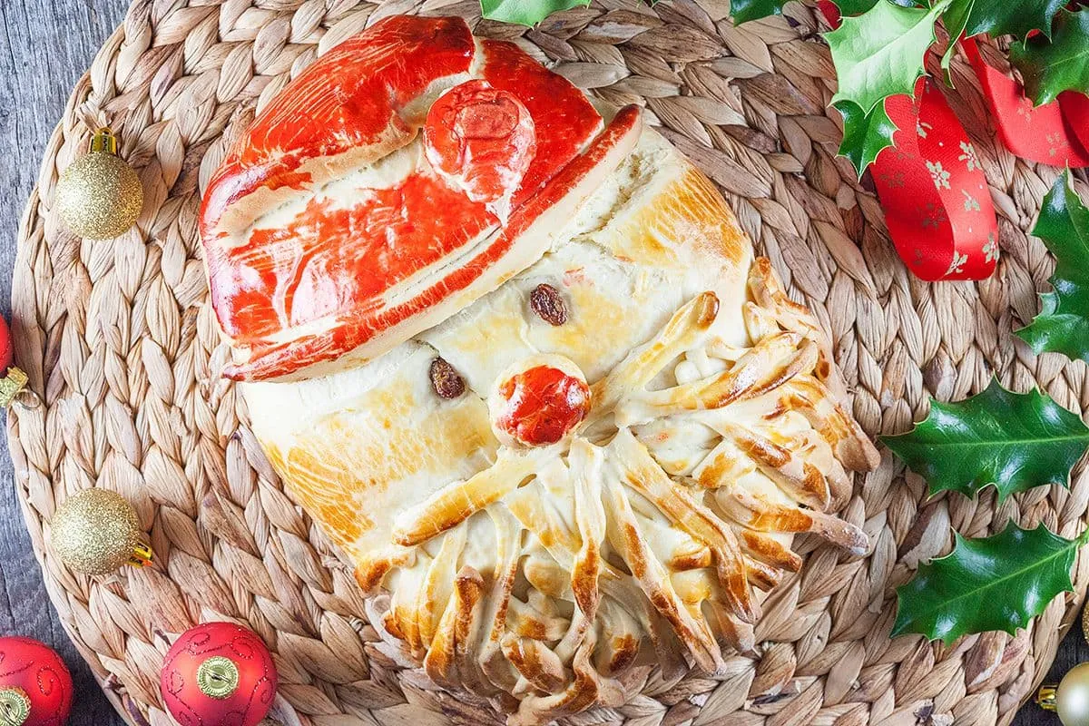Maak je eigen kerstman brood