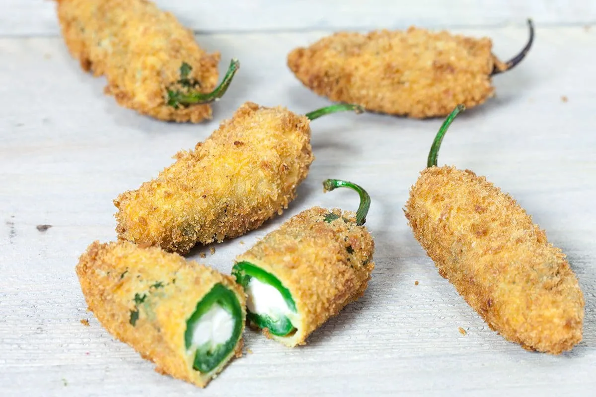 Gefrituurde jalapeño pepers