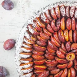 Recept: Pruimenvlaai