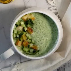 Recept: Komkommer gazpacho
