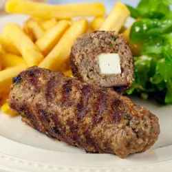 Recept: Griekse bifteki met feta