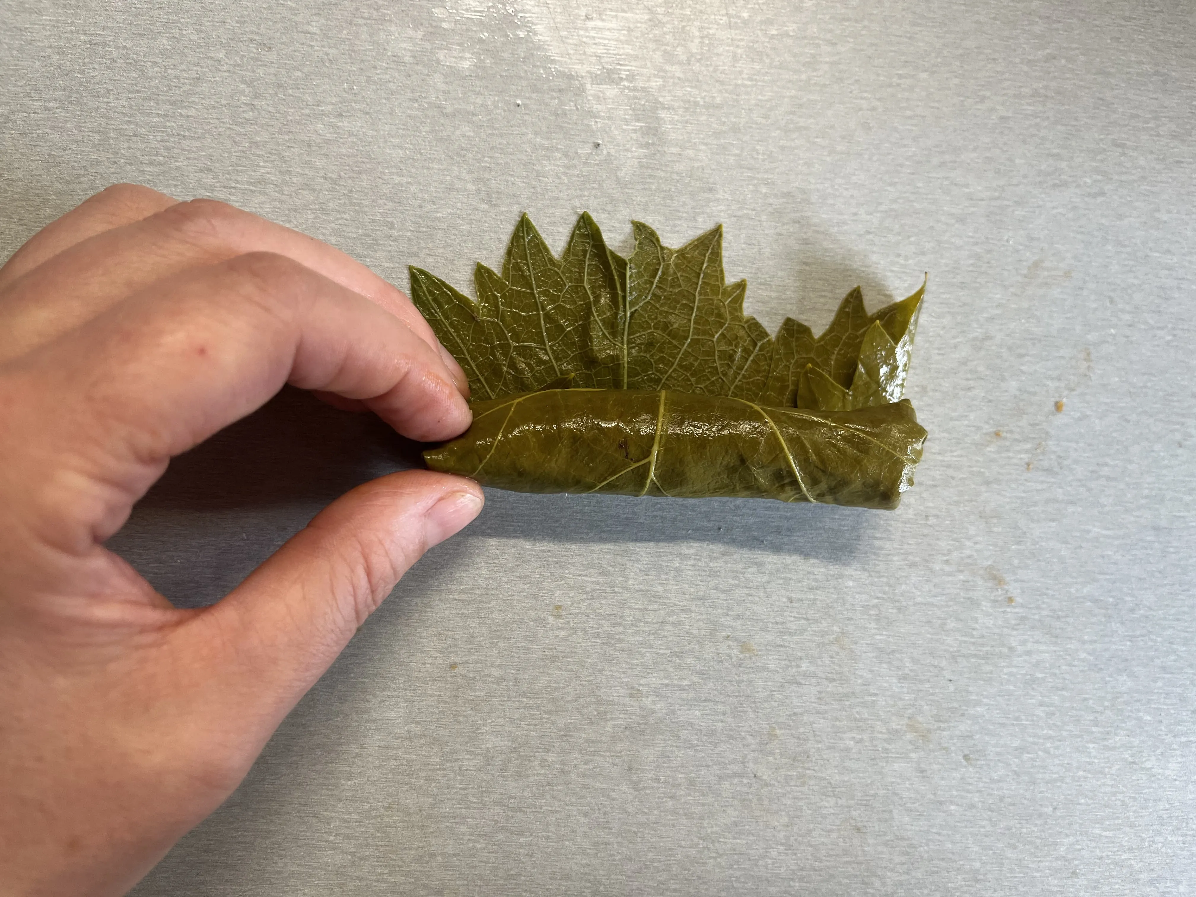 Sarma vullen en oprollen - stap 4