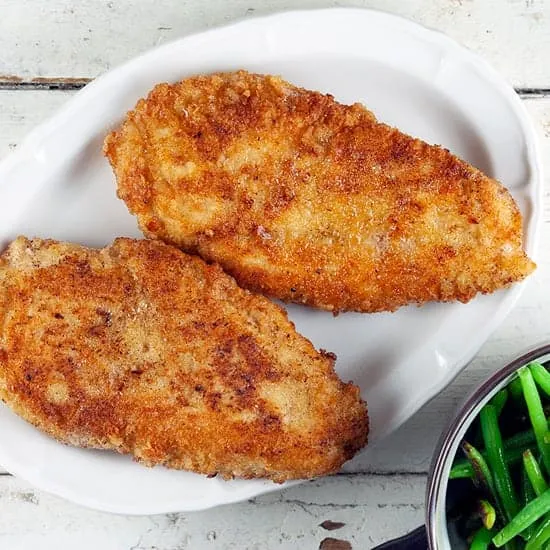 Recept: Krokante parmezaanse kip
