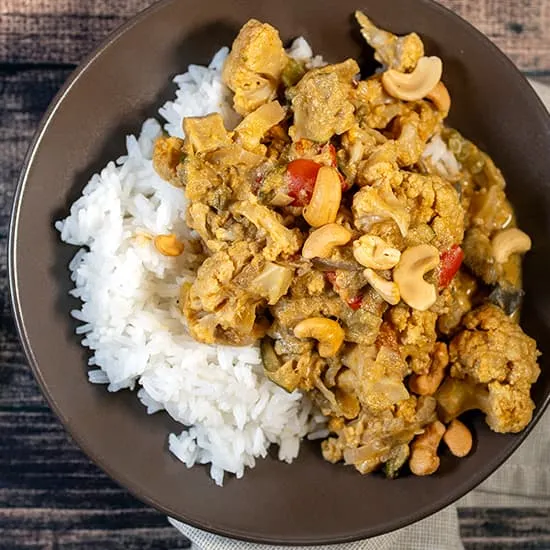 Recept: Vegetarische curry uit de slowcooker