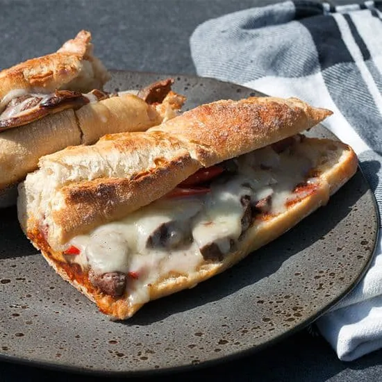 Recept: Philadelphia cheese steak