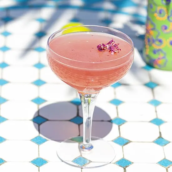 Recept: Rosé Gimlet