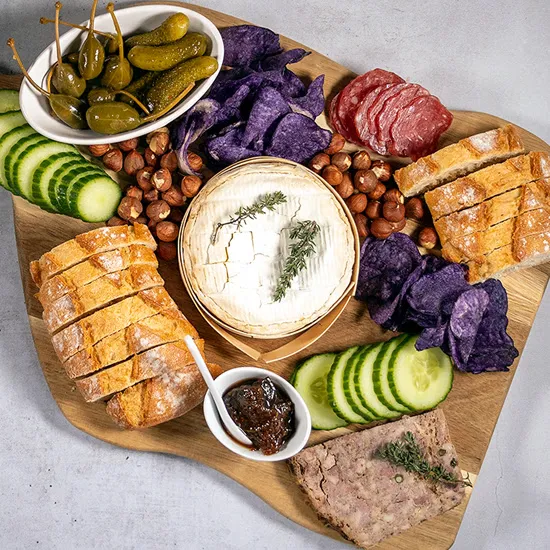 Recept: Franse borrelplank