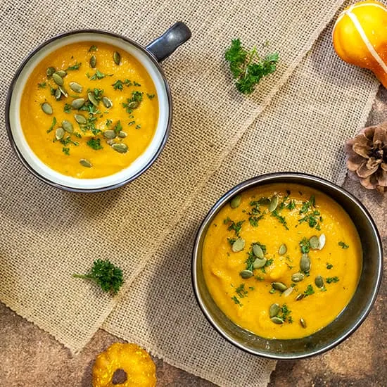 Recept: Pompoen wortelsoep