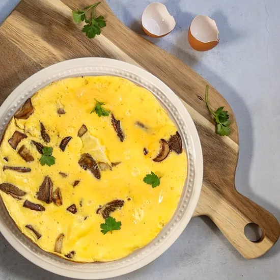 Recept: Eekhoorntjesbrood omelet
