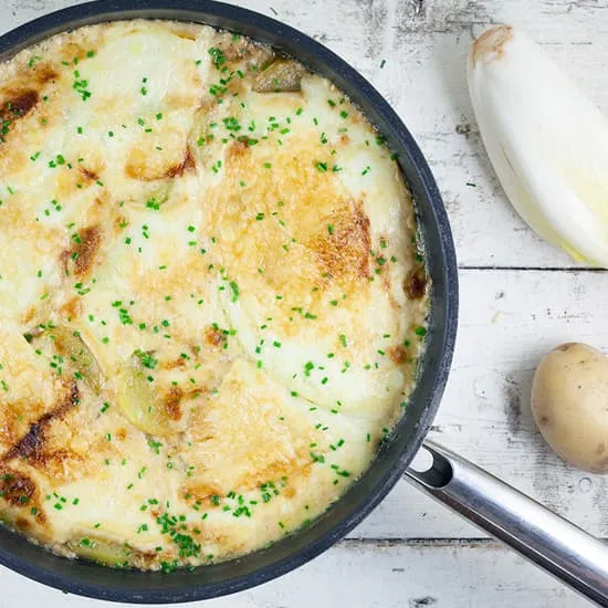 Recept: Witlof tartiflette