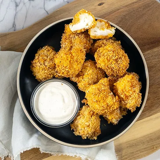 Recept: Krokante bloemkool nuggets