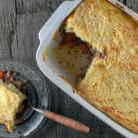 Recept: Parmentier met gehakt en pompoen