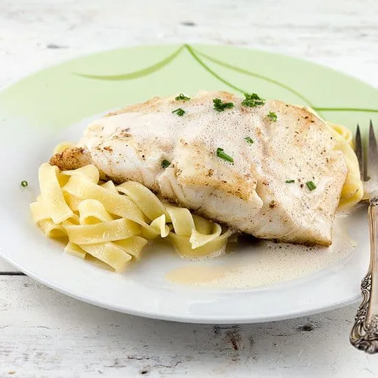 Recept: Kabeljauw met saffraansaus