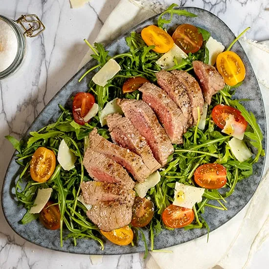 Recept: Tagliata - Italiaanse biefstuksalade