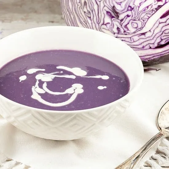 Recept: Rode kool soep
