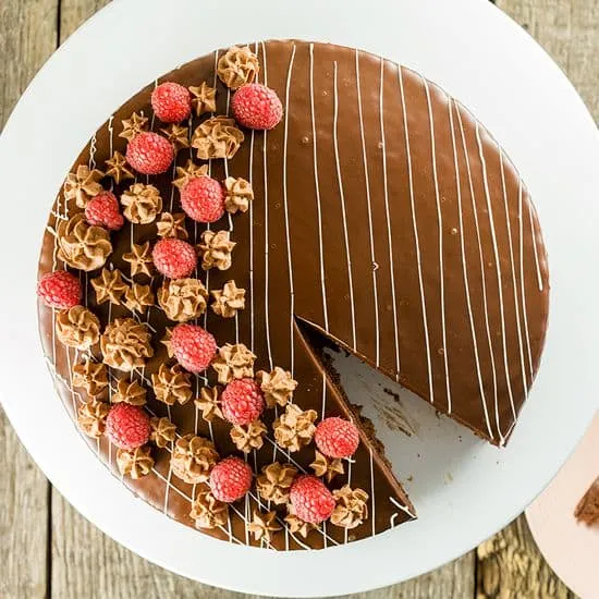 Chocolade mousse taart