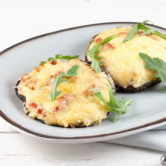 Recept: Portobello gevuld met jalapeño en ei