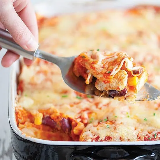 Recept: Enchiladas met kip