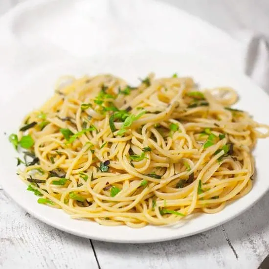 Recept: Spaghetti met knoflook en chilivlokken