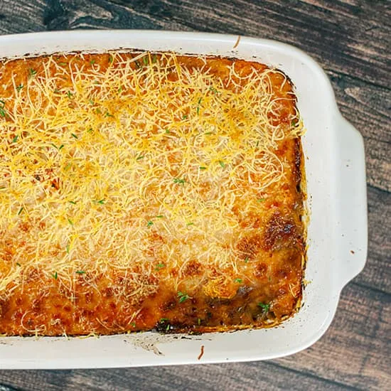 Recept: Shepherd's pie met zoete aardappel