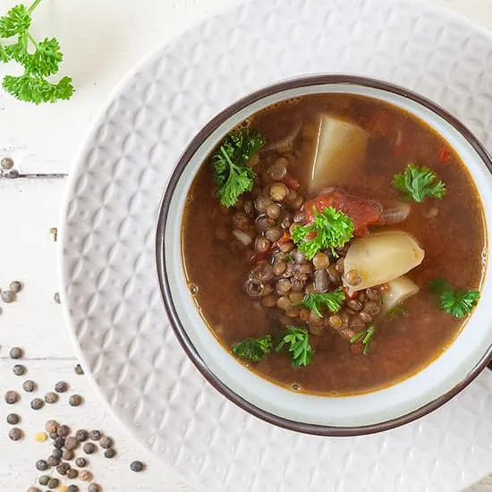 Recept: Linzensoep met aardappel