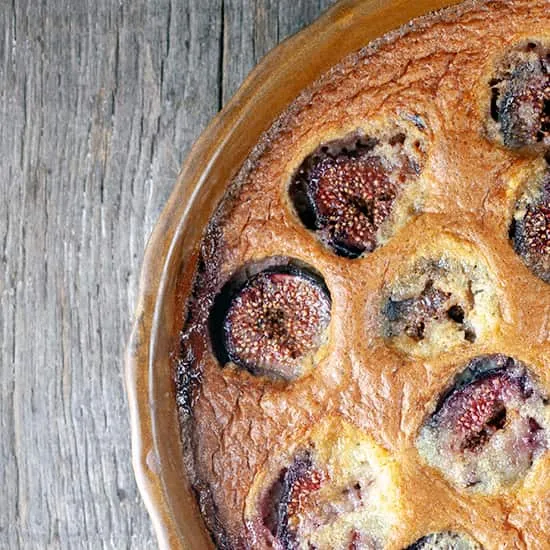 Recept: Vijgen clafoutis