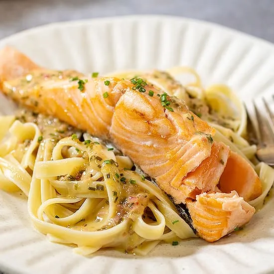 Recept: Zalm met citroensaus