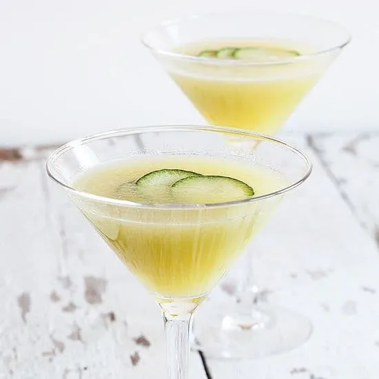 Recept: Galiameloen komkommer cocktail