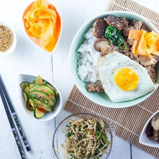 Recept: Koreaanse bibimbap