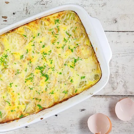 Recept: Vegetarische witlofgratin