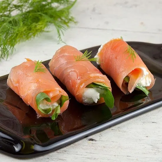Recept: Zalmrolletjes